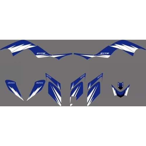 STYLE TEAM DECALS STICKERS Graphics Kits for Yamaha RAPTOR 700 ATV 2006 2007 2008 2009 2010 2011 2012 Raptor700