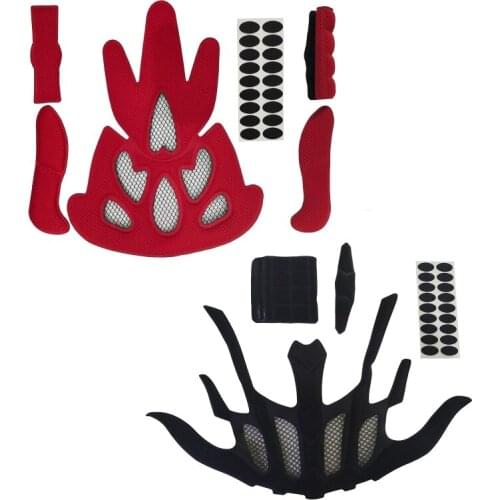 1 Set Electric Motorcycle Riding Bike Cycling Helmet Pad Sealed Sponge Inner Pad