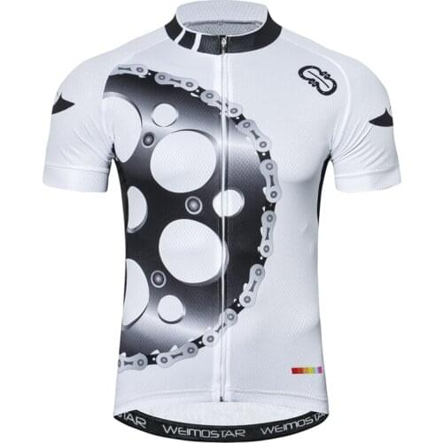 2021 Cycling Jersey Men Summer Short Sleeve Bicycle Clothing Ropa Ciclismo MTB Team Gear White Bike Jersey Shirts Top Maillot