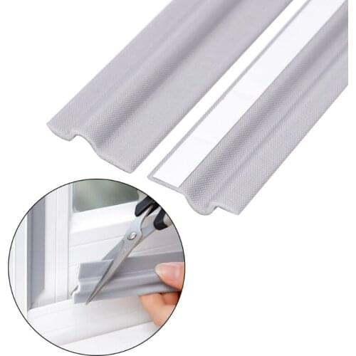 YYSD 3pcs/set 6m Sliding Door Window Sealing Strip Self-adhesive Soundproof Strips