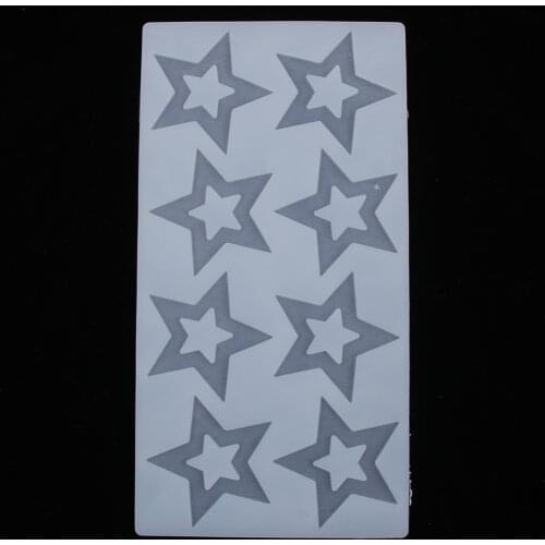 Hot DIY 3D Star Shape Silicone Mold Cake Cupcake Silicone Mold Chocolate Mould Decor Muffin Pan Baking Stencil Decorating Tools