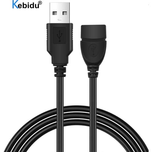 Kebidu 3 Meters USB 2.0 Extension Cable Data Male to Female Cable Extender 3m for Phone Charging Computer USB2.0 Extending