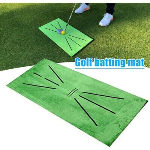 Golf Training Swing Detection Mat Batting Golfer Practice Training Aid Cushion Hitting Mat Outdoor Sports Accessories