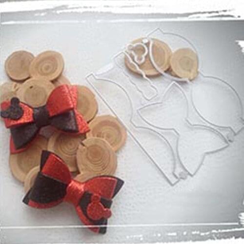 Beautiful Bowknot Bows Metal Cutting Dies Stencils Ribbon DIY Scrapbooking Die Cuts Greeting Card Decor Embossing Folder Cut2932