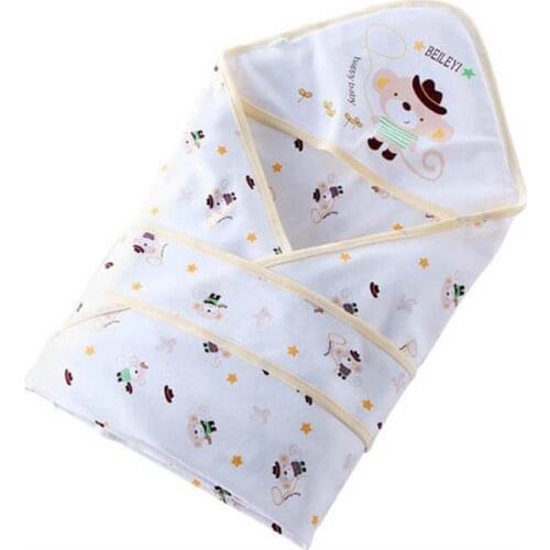 Summer Newborn Baby Sleeping Bag Soft Cotton Cocoon Envelope for Newborns Baby Blanket Swaddling Wrap Sleepsack 0-3 Months