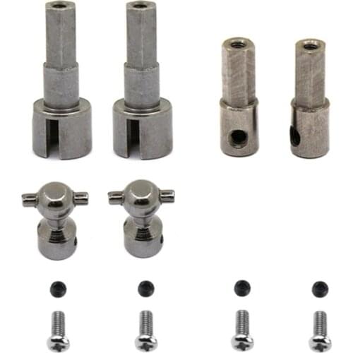 Metal Front & Rear Axle Drive Shaft CVD Set for WPL C14 C24 C34 B14 B24 B36 MN D90 MN99S RC Car Upgrade Parts