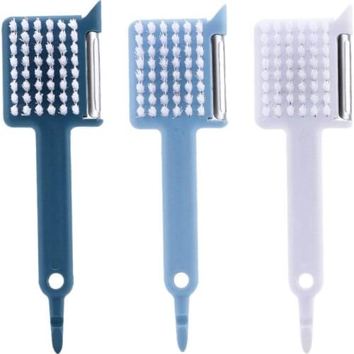 Multifunctional 3 In1 Peeler Vegetable Slicer Kitchen Vegetable Peeler With Brush Fruit Slicer Peeling Tool Kitchen Accessories