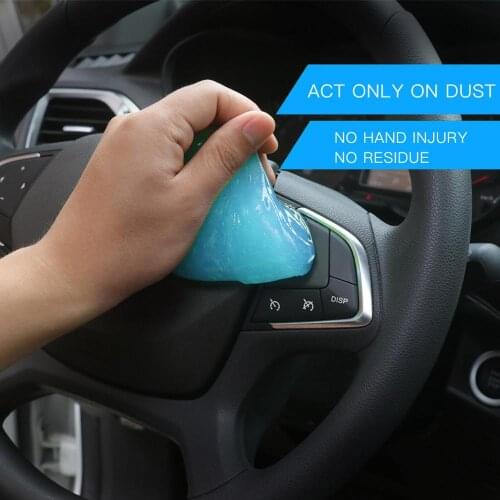 Multifunction Car Super Clean Mud Keyboard Cleaning Air Conditioner Vent Magic Soft Sticky Clean Glue Slime Dust Dirt Cleaner