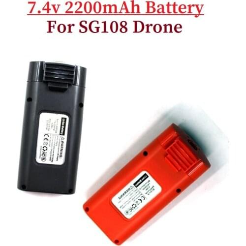 Original 7.4V 2200mAh Lipo Battery For SG108 SG-108 Drone RC Quadcopter Spare Parts ForSG108 SG-108 Drone Battery 2Pcs/Set