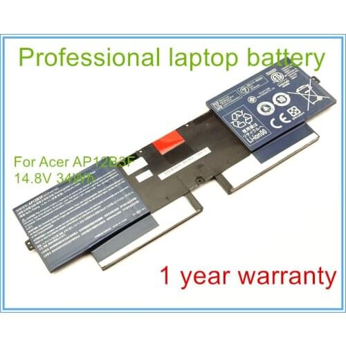 Original Laptop Battery For S5 S5-391 Ultrabook AP12B3F 4ICP4/67/90 BT.00403.022