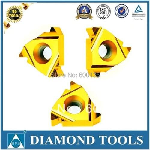 16ER 0.75ISO coated threading inserts lathe ISO turning inserts
