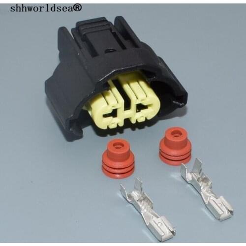 Worldgolden 2pin for Toyota Mazda Toyota fog lamps connector H11 plug auto waterproof connector