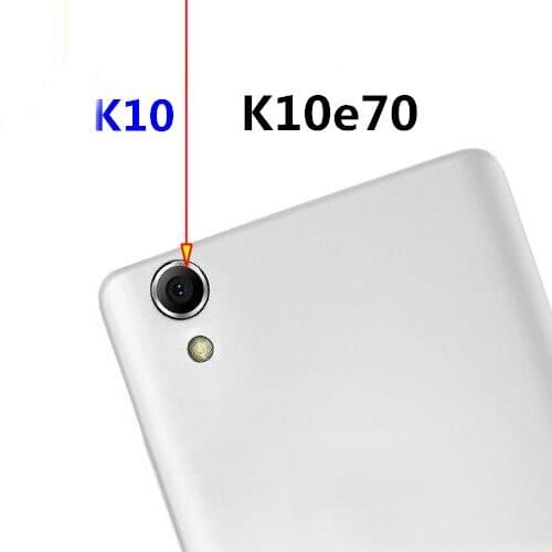 New Ymitn Housing Back Camera glass Lens Cover with Adhesive replacement For Lenovo K10 K10e70 ,Free Shipping