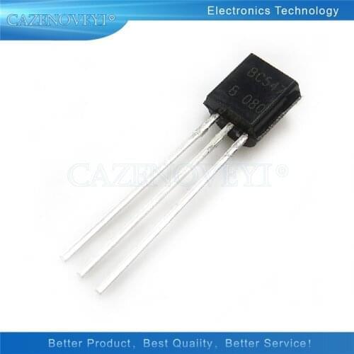 100pcs/lot BC547B BC546C BC546C BC547C BC546B BC548B BC550B BC556B BC557B BC558B BC558C BC559B TO92 triode transistor