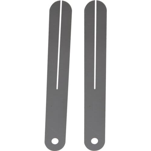 2pcs Fret Puller Fretboard Fingerboard Fret Repair Tool Protector Steel Plate For Electric Guitar And Bass