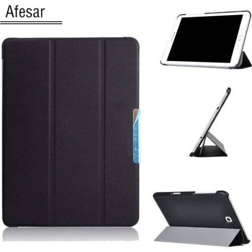 New SM-T810 T815 Ultra Magnetic Smart Flip Case Cover for Samsung Galaxy Tab S2 9.7 SM-T813 T819 Tablet with Stand Auto Sleep Aw
