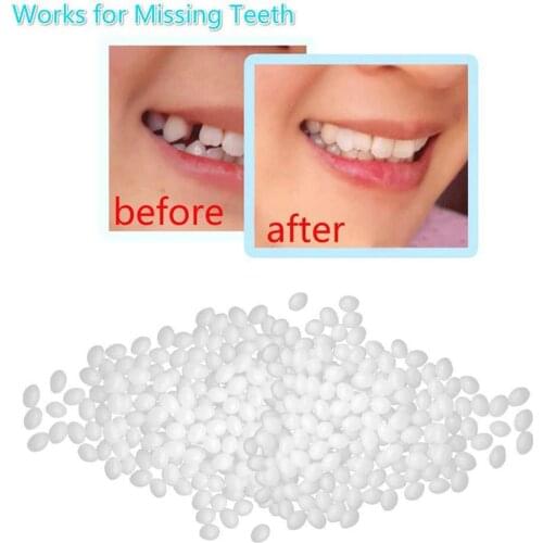 Halloween Fake Teeth Denture Adhesive Solid Glue Dental Restoration Temporary Tooth Repair for Halloween Decoration