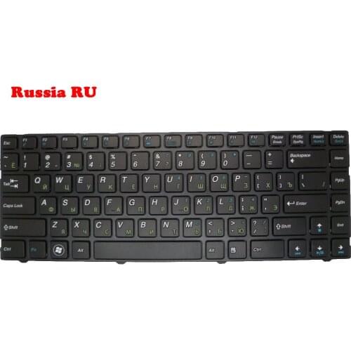 Laptop Keyboard For Pegatron B14Y MP-11P56PA-5281W 0KN0-A01BR52 MP-11P53SU-5281 0KN0-A01RU12 Brazilian BR/Russia RU With Frame