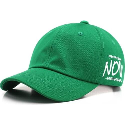 Fashion couple embroidered baseball cap mens outdoor sports hat ladies sunscreen visor cap