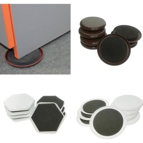 8 Pieces Furniture Slider Pads Movers Floor Protectors Carpet Tile Pads