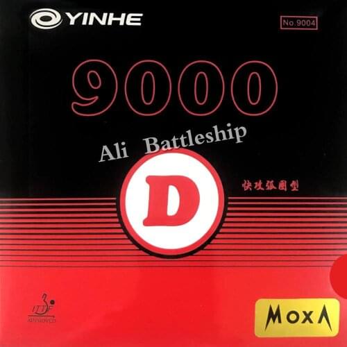 Original Yinhe Milky Way Galaxy 9000D 9000 D pips-in table tennis pingpong rubber with sponge