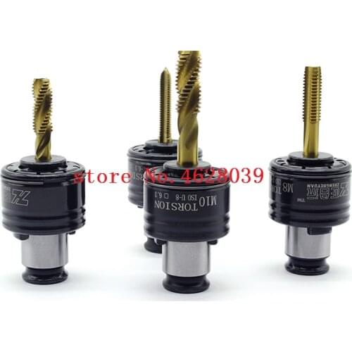 DIN standard GT12 M3-M16 tapping collet Pneumatic Electric Tapping Machine Chucks M2-M18 Tap chuck Collets overload protection