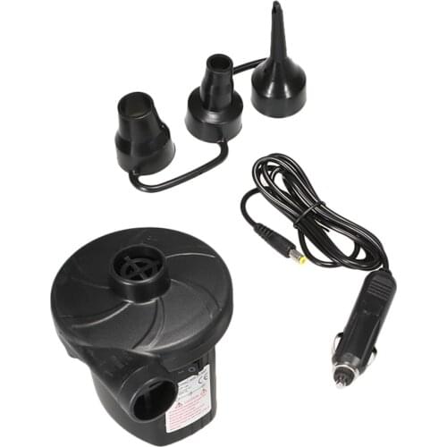 Portable Car Inflatable Pump Electric Air Mattress Camping Inflator Pump Quick Filling Car Accessories