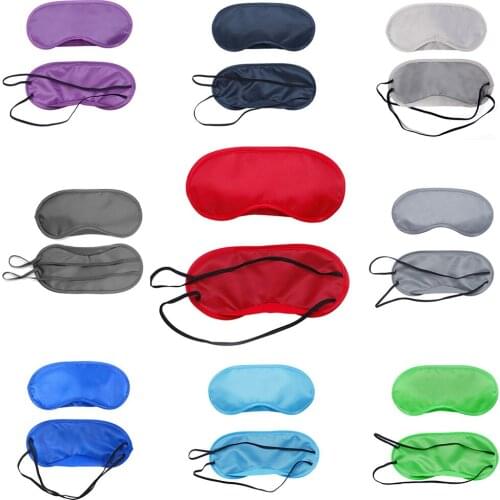 Blindfold Eye Mask Shade Cover For Sleeping With Nose Pad
