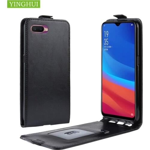 Luxury Leather Case For OPPO AX5S case Vertical Cover Silicon phone Case For OPPO A5S Flip Wallet Leather Bag Flip Phone Case