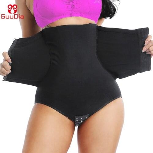 GUUDIA Women Body Shapers Women Tummy Control Open Crotch Panties Postpartum Panties High Waist Trimmer Slimming Girdle Shaper