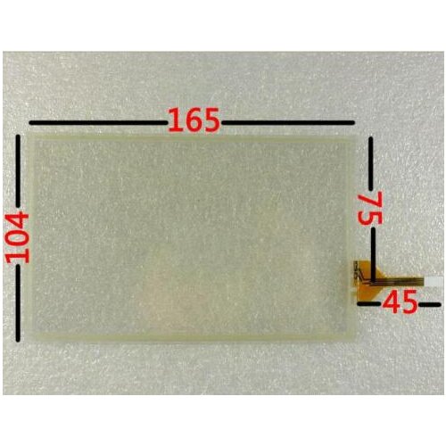7 inch 4-wire resistive touch panel for Car DVD AT070TN83 V.1 165*104