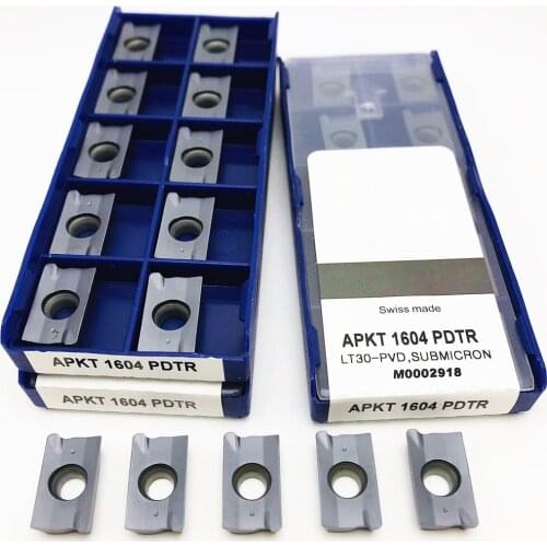 APKT1604 PDTR LT30 Carbide Insert Turning Tool CNC Milling Insert metal lathe tools APKT 1604 turning insert Cutting Tool