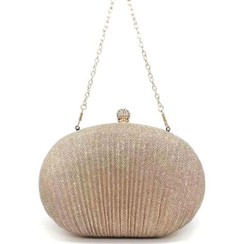 Lady Crystal Clutch Bags For Women gold Diamond Evening Bag for party cocktail clutch Purse Female Wedding Party Handbag wallet