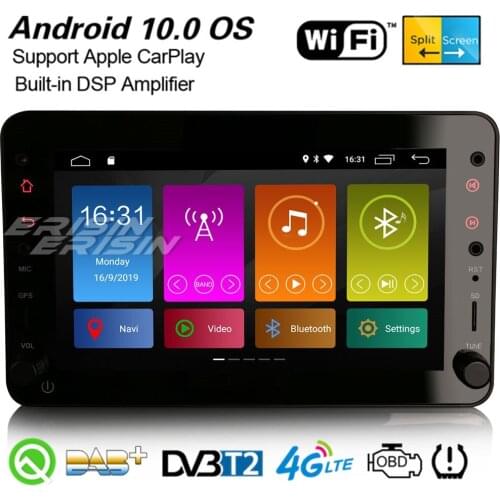 Erisin Android 10.0 Car Stereo DSP DAB+ Carplay GPS WiFi OBD2 USB Bluetooth Navi For Alfa Romeo 159 Sportwagon Spider Brera 3020