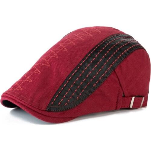 Ivy Cap Men Newsboy Hat Flat Women Beret Summer Spring Golf Driving Cotton Breathable Accessory