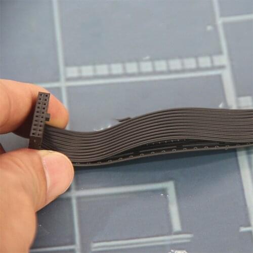 For Computer Case Motherboard Extension Cable USB 3.0 20P/19P Black Adapter Cord