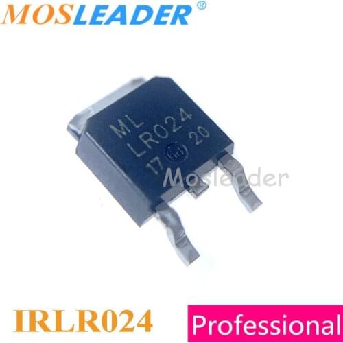 Mosleader IRLR024 IRLR024N TO252 500PCS 60V 20A 55V 17A N-Channel IRLR024PBF IRLR024NPBF IRLR024TRPBF IRLR024NTRPBF DPAK