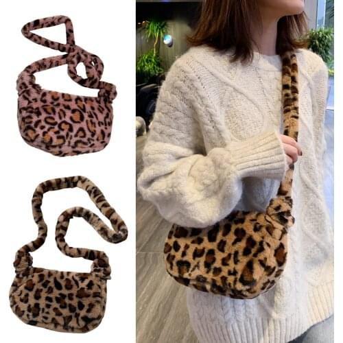 Soft Faux Fur Slouchy Shoulder Tote Bag for Women, Fashion Crossbody Handbag for Dating, Working, Traveling