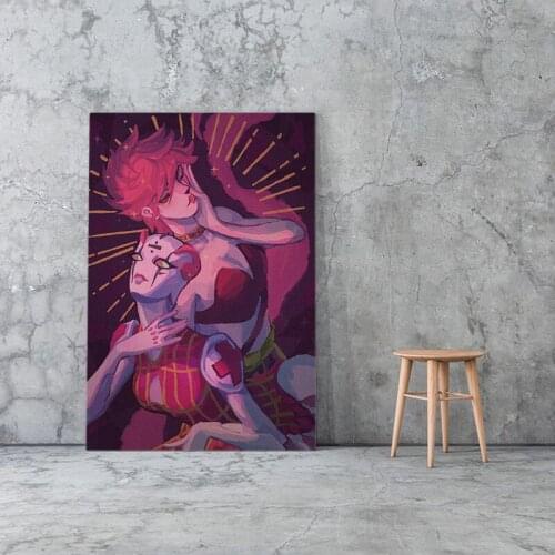 Home Decor Painting Jojo S Bizarre Canvas Print Poster Modern Japan Anime Role Wall Art Modular Picture Bedroom Background Frame
