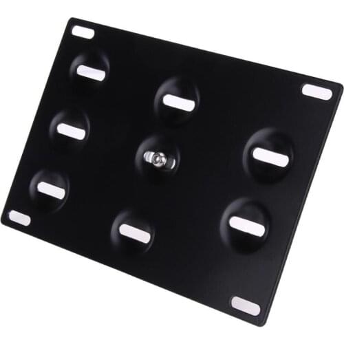 Front Bumper Tow Hook License Plate Mounting Bracket Holder For BMW 1 3 X5 Car Styling Accessaries