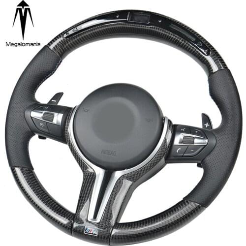 Custom Alcantar carbon fiber steering wheel for bm w F87 M2 F80 M3 F82 M4 F83 convertible