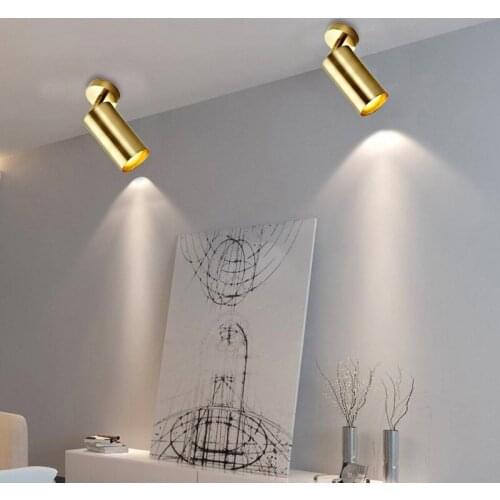 Modern Living Room Ceiling Light Fixture Nordic Rotatable LED Ceiling Lamps for shop Spot Kitchen Ceiling Lamps 110v 220v