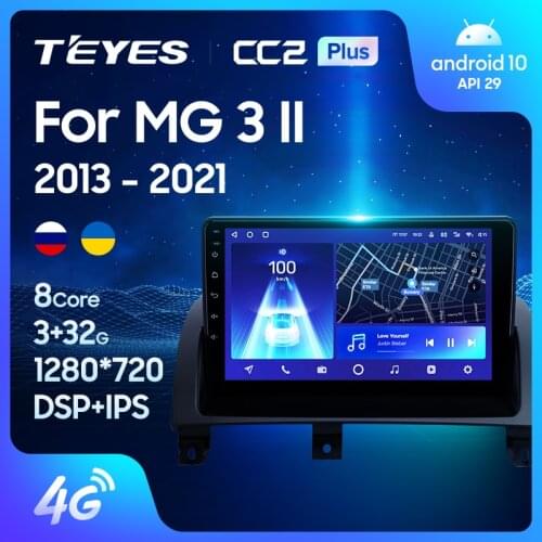 TEYES CC2L Plus For MG 3 II Cross 2013 - 2021 Car Radio Multimedia Video Player Navigation GPS Android No 2din 2 din DVD