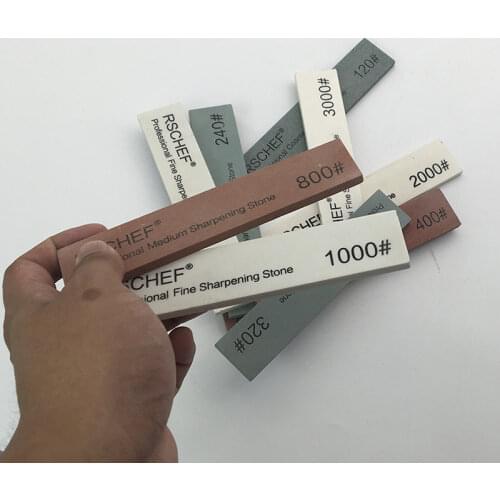 Whetstone Sharpener Kitchen Household Knife Sharpening Honing Tool Professional Edged Gravel White Corundum