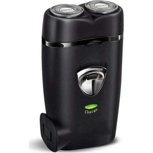 Male hair removal device portable travel razor plug-in electric razors electric double head beard knife