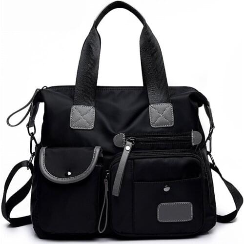 2021 Multifunction Luggage Handbags for Women Large Pocket Casual Tote Nylon Waterproof Crossbody Shoulder Bags Totes