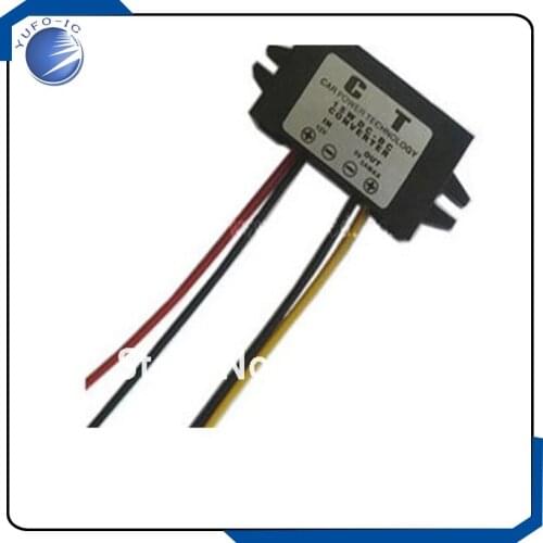 Free Shipping 2 PCs Car Led Display Power Supply 12V To 5V 3A 15W Car Power DC-DC Original