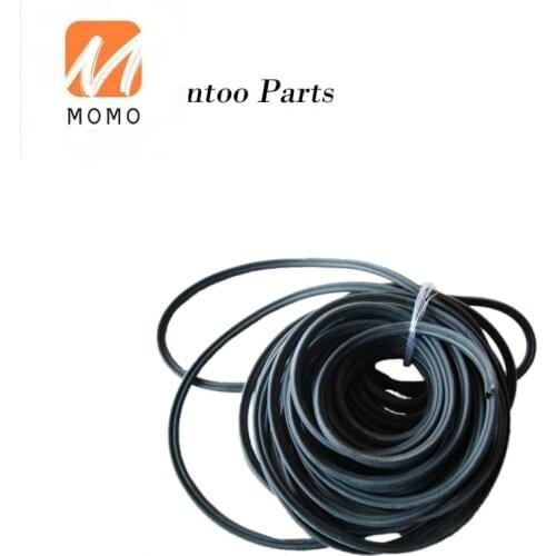 Decorative passenger door seals different position name logo