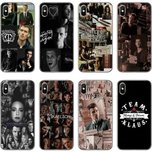 Vampire Diaries Klaus Mikaelson Accessories Phone Case For Huawei P40 P30 P20 Pro P10 P9 Lite Y5 Y6 Y7 Y9 P Smart Plus 2018 2019