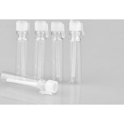 5000pcs 1ML 1CC Mini Travel Glass Perfume Bottle Essential Oils Empty Container Cosmetic Vials for Sample WB3369